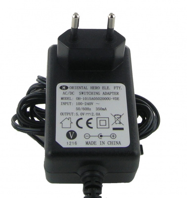 Фото Блок питания Yealink 5VDC, 2A Блок питания Yealink 5VDC, 2A